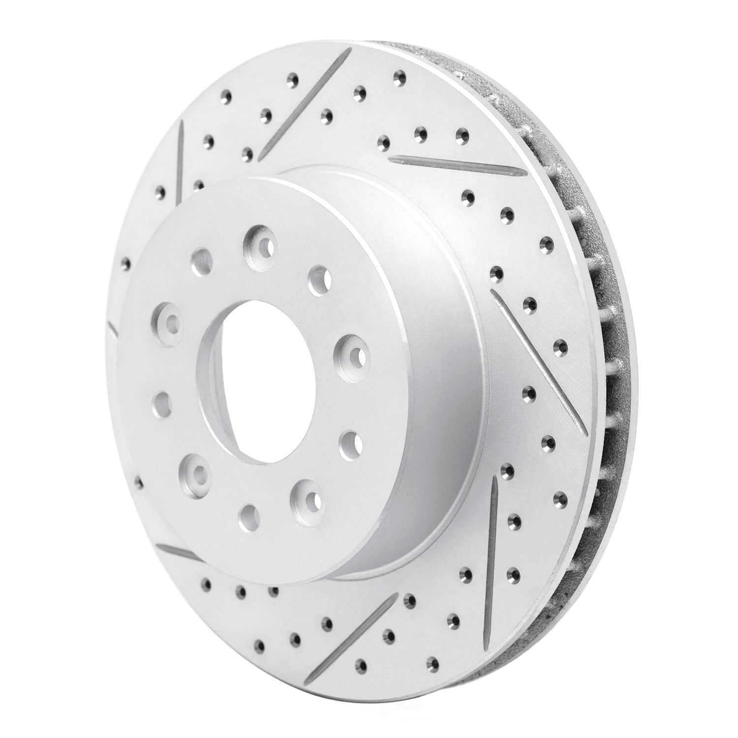 Dynamic Friction Company 830-47011L DFC Geoperformance Rotor - Drilled and Slotted