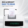 thumbnail image 2 of VUSIGN Printing Calculator, 12-Digit Thermal Printing Adding Machine with Fluorescent Display, 2-Color Printing, 2.0 LPS Business Calculator for Accounting, Office and Retail, AC, 2 of 8