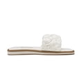 thumbnail image 2 of Sandalia DREAM PAIRS SDSS2212W Blanca Trenzada Tipo Slide Talla 7, 2 of 5