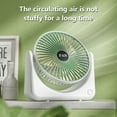 thumbnail image 5 of USB Fan Desktop Student Dormitory Fan Desktop Charging Silent Fan Shaking Head Fan, 5 of 5