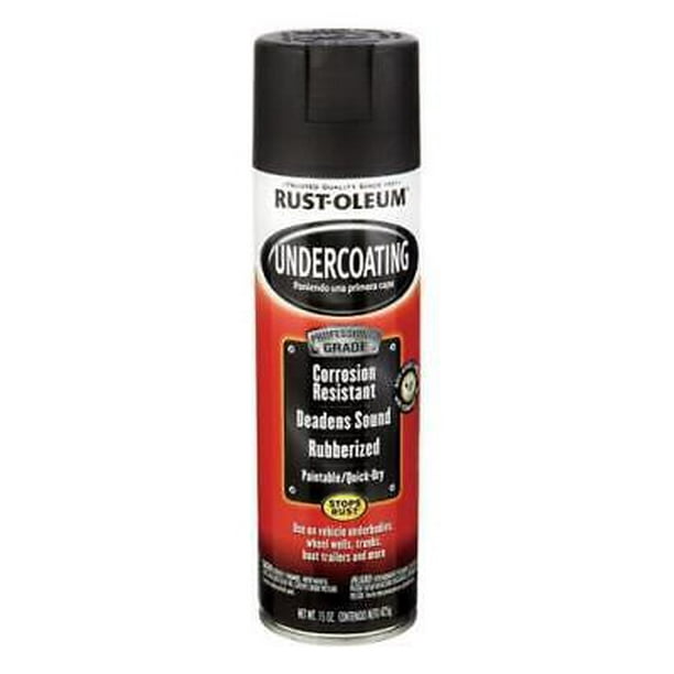 RustOleum Black Professional Grade Undercoating 15 oz. (Pack of 6