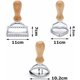 thumbnail image 2 of juego De Trois Moules Biscuits, Moules Ptisserie, Moules Boulettes, Moules Gteaux En Alliage De Zinc Ustensiles De Cuisine Outils De Cuisine, 2 of 5