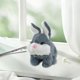 thumbnail image 1 of eléctrico de peluche, juguete realista de conejo, recuerdo de fiesta para niños y niñas, creativo, lindo regalo de cumpleaños, animal de Gris, 1 of 10