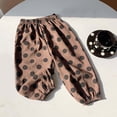 thumbnail image 2 of Guluxicc Girls Polka Dots Joggers Kids Summer Harem Pants Lightweight Elastic Waist Loose Athletic Sweatpants for 1-11 Years, 2 of 5