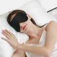 thumbnail image 4 of Fridja Sleep Mask Silk Blackouted Soft Travel Mask with Adjustable Strap Sleep Eye Mask, 4 of 4