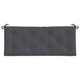 thumbnail image 1 of Cojín de banco de exterior Benzara Claire 120 cm gris oscuro, 1 of 6