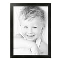 thumbnail image 2 of ArtToFrames 20" x 28" Honors Black with Silver Picture Frame, 20x28 inch Black Wood Poster Frame (WOM-5157), 5 Pack, 2 of 6