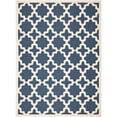 thumbnail image 1 of Safavieh Courtyard Navy Indoor Outdoor Rug - 9' x 12', 1 of 5