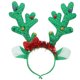 thumbnail image 1 of KAKOWELY Diadema navideña con luces LED y cuernos de ciervo, ideal como regalo para fiestas navideñas., 1 of 5