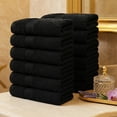 thumbnail image 2 of Ample Decor Hand Towel 100% Cotton 18X28 inch -12pcs Black, 2 of 6