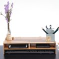 thumbnail image 1 of Support de Rangement pour Bureau d'Ordinateur, Étagère en Rack, Riser d'Écran d'Ordinateur, pour Salon de Bureau 19,3 X 7,9 X 4,5 Po Facile à Installer, 1 of 5