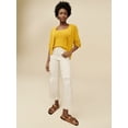 thumbnail image 4 of Blouses d'Été Aguichant à Col Rond Imprimé Sans Manches Irrégulières Amples pour Femmes, 4 of 7