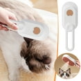 thumbnail image 3 of Cat Steam Brush for Shedding, One Button Spray Brushes Cleaning And Hair Removal Comb, Cat Steamy Brush Cleanser with Foldable Handle, Pet Cleaning Spray Comb for Dogs and Cats, 3 of 7