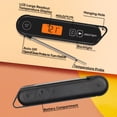 thumbnail image 3 of DIGITEN Baking Thermometer for Candy Outdoor BBQ Thermometer Indoor Kitchen Thermometer Meat Thermometer for Grilling Waterproof Instant Read Thermometer, 3 of 8