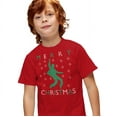thumbnail image 2 of Elvis Dancing Ugly Christmas Kids T Shirtfor Youth Toddler Boys and Girls, 2 of 5