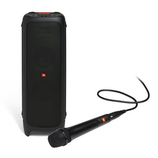 JBL PartyBox Encore Essential Bluetooth Karaoke Party Speaker with PBM100  Wired Mic Bundle