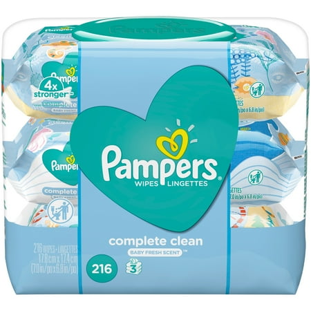 Pampers Wipes Complete Clean (216ct)