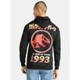 thumbnail image 3 of Jurassic Park Men's & Big Men's Oversize Print Hoody, Sizes S-3XL, 3 of 5