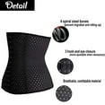 thumbnail image 3 of Women Waist Trainer Corset for Weight Loss Sport Workout Body Shaper Tummy Fat Burner Shapewear Band Belt, 3 of 6