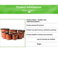 thumbnail image 3 of Wosthever Juego de 100 macetas de plástico para plantas de exterior. Jardín y Patio, 3 of 6
