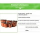 thumbnail image 2 of Toystoory 100 macetas de plástico de terracota para esquejes, 100 macetas de plástico de 9 cm. Jardín y Patio, 2 of 6