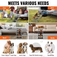 thumbnail image 7 of Dranite 5-Step Folding Dog Stairs for Cars, Aluminum Pet Steps Holds 150lbs, 7 of 7