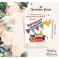 thumbnail image 5 of Darling Souvenir Multicolor Birthday Invitation Card Printable Fill or Write In Blank Invites Party Supplies Pack Of 28 5 x 7 Inches, 5 of 5