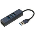 thumbnail image 3 of Concentrador USB de 4 puertos, 5 Gbps, adaptador multipuerto USB intercambiable en caliente con ranura para almacenamiento para portátil, PC, unidad flash, Xbox, PS4 y PS5., 3 of 14