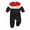 Black, variant on Toddler Baby Boys Clothes 12 Months Boys Fall Winter Outfits 18 Months Boys Long Sleeve Cute Pattern Round Neckline Sweatshirt Pants 2PCS Clothing Set Apricot