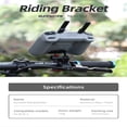 thumbnail image 2 of Soporte para acción Disfrute para GoPro Insta360 DJI RC 2 negro, 2 of 7