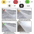 thumbnail image 5 of Pistola De Cañón De Espuma De Alta Presión, Botella Dispensadora De Jabón con Lanza De Espuma Rápida Ajustable De 1/4"L con 5 Boquillas Y Pistola De Lanza De Espuma para Lavado De Autos, 5 of 5