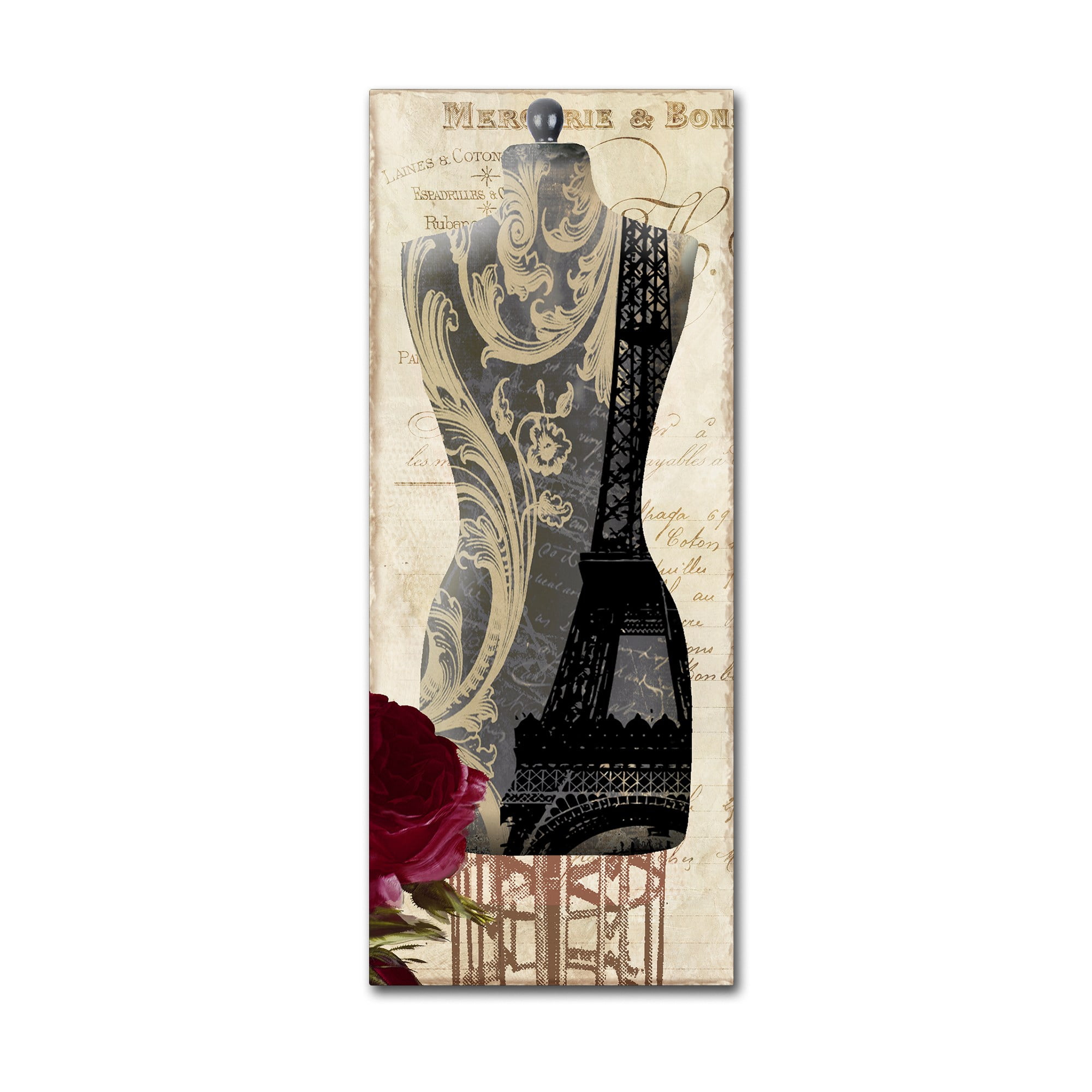 Trademark Fine Art "Paris Seamstress II" Canvas Art by Color Bakery