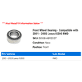 thumbnail image 2 of Front Wheel Bearing - Compatible with 2001 - 2005 IS300 RWD 2002 2003 2004, 2 of 2