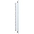 thumbnail image 3 of 12"W x 16"H Half Octagon Top Right (17"W x 21"H Frame Size): Functional, PVC Gable Vent w/ 1" x 4" Flat Trim Frame, 3 of 14
