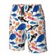 thumbnail image 4 of Balery Cute Sea Animals Traje de Baño Estilo Hawaiano para Hombre, Shorts de Secado Rápido con Bolsillos-Large, 4 of 6