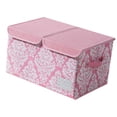 thumbnail image 2 of Caja de almacenamiento con tapas, contenedor de almacenamiento de gran capacidad, organizador de armario para rosa, 2 of 9