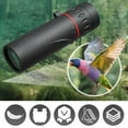 thumbnail image 5 of Monocular Telescope, 8x32 High Power Zoom Lens, Waterproof Portable Scope with Carrying Bag, Black, 5 of 5