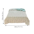 thumbnail image 3 of RBCKVXZ Cute Printed Lightweight Quilt, 90"x79" Soft Breathable All Season Reversible Bed Blanket for Bedroom Dorm Home Bedding Decor, 3 of 7