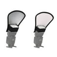 thumbnail image 3 of 2pcs Universal Camera Flash Diffuser Softbox Multi-purpose Reflecting Plate Flashlight LightSphere External Flash Reflector Silver White Camera Reflector, 3 of 6