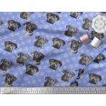 thumbnail image 3 of Soimoi Rayon Fabric Lotus & Dog Face Fabric Prints by Yard 56 Inch Wide, 3 of 5