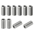 thumbnail image 1 of PATIKIL Adaptateurs de Filetage Manchon Écrou Réducteur, 10 Pcs M12x1.75 Mâle à M8x1.25 Femelle Écrou de Réparation Vis Réducteur Fixation en Acier Inoxydable 24mm, 1 of 7