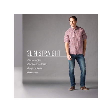 Wrangler Men's Fashion Slim Straight Jean