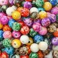thumbnail image 5 of U8MO Colorful Round 8mm 10mm ABS Plastic Acrylic Loose Beads Lot For Jewelry Making-Red-10mm (50pcs), 5 of 6