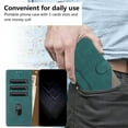thumbnail image 4 of Étui à Fermoir Magnétique en Cuir avec Fonction de Support Portefeuille Rabattable compatible Samsung S21Plus /S30Plus Bon Marché et Fin, 4 of 5