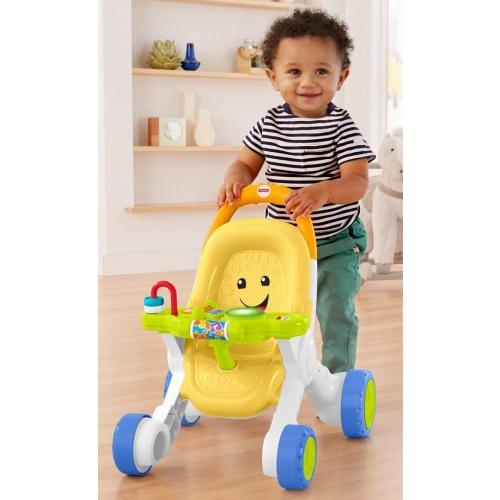 fisher price stroll and learn walker yellow