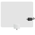 Mohu Leaf 50 Amplified Indoor HDTV Antenna w/ Jolt Switch InLine
