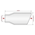 thumbnail image 3 of Jones Exhaust ANGLcut2.25 22" X3.5, 3 of 4