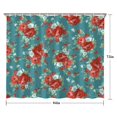 thumbnail image 5 of Pioneer Colorful Floral Shower Curtain for Bathroom Home Decor Bathtubs Waterproof Fabric Curtain with 12 Hooks 84x72in, 5 of 6