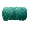 thumbnail image 2 of Hilo grueso para crochet, hilo gigante, ligero, duradero, diámetro de 1,97 pulgadas, hilo jumbo De color verde oscuro, 2 of 9