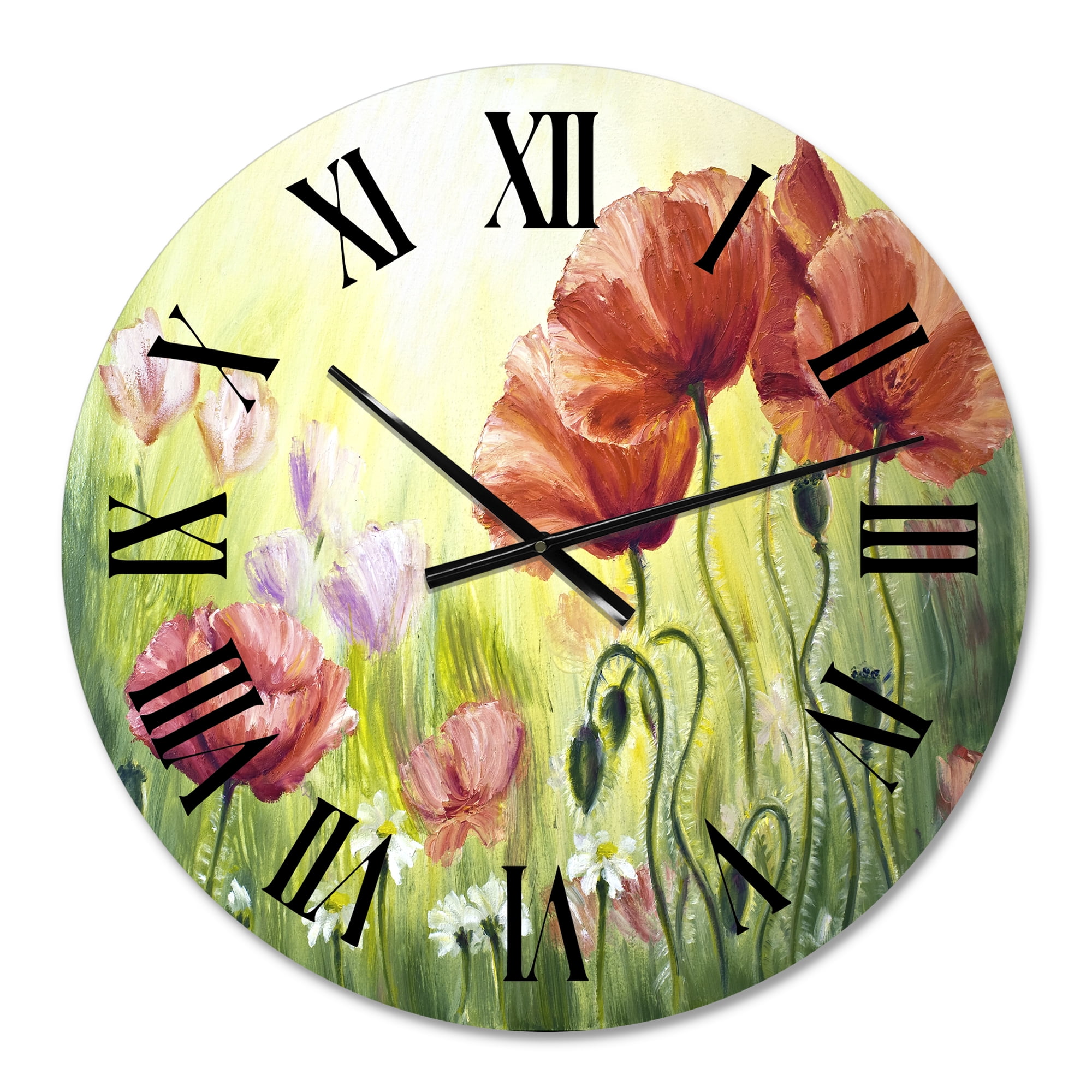 Designart 1 in Quartz Traditional Wall Clock